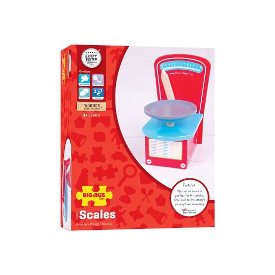 Bigjigs Toys Fa konyhai mérleg
