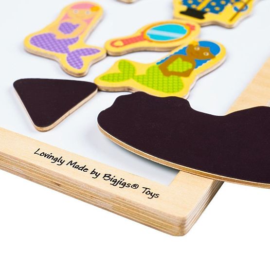 Bigjigs Toys Fa mágneses tábla