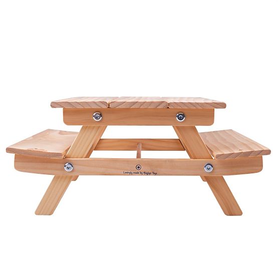 Bigjigs Toys Fa piknikpad babáknak