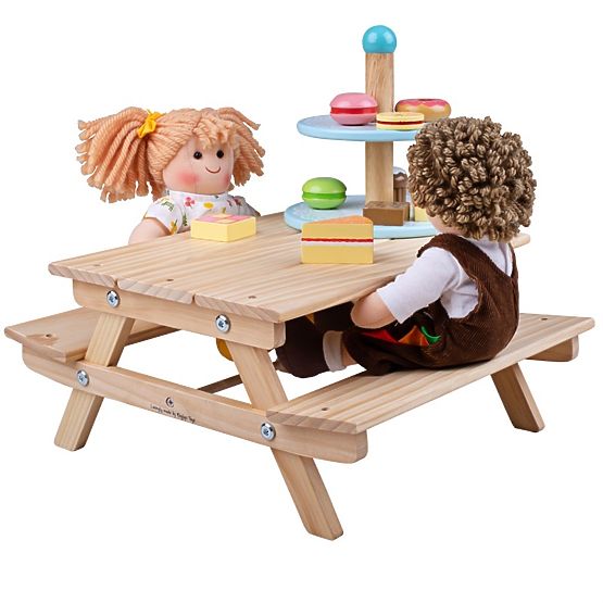 Bigjigs Toys Fa piknikpad babáknak