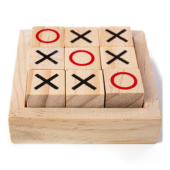 Bigjigs Toys Fa tic-tac-toe blokkok