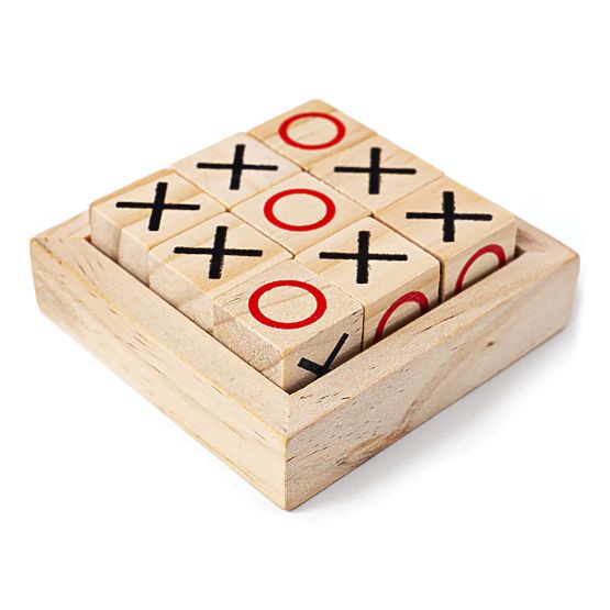Bigjigs Toys Fa tic-tac-toe blokkok
