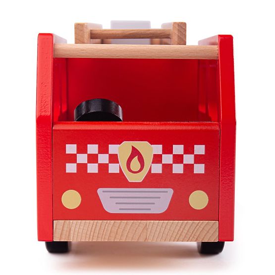 Bigjigs Toys Fa Tűzoltóautó