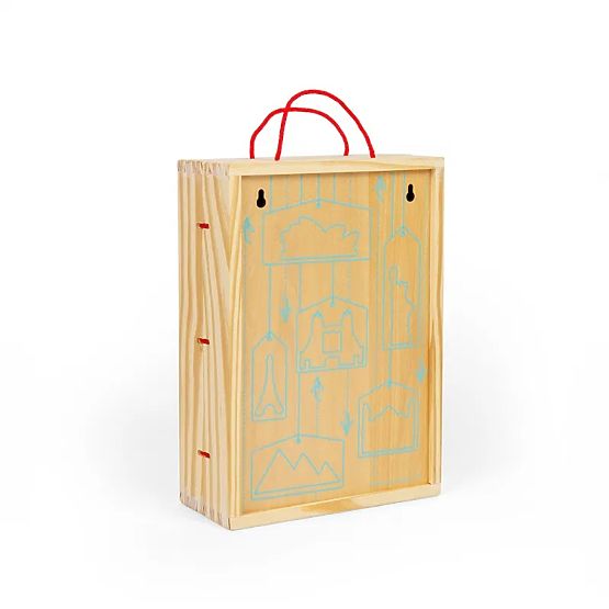 Bigjigs Toys Fa Utazási Játékkészlet