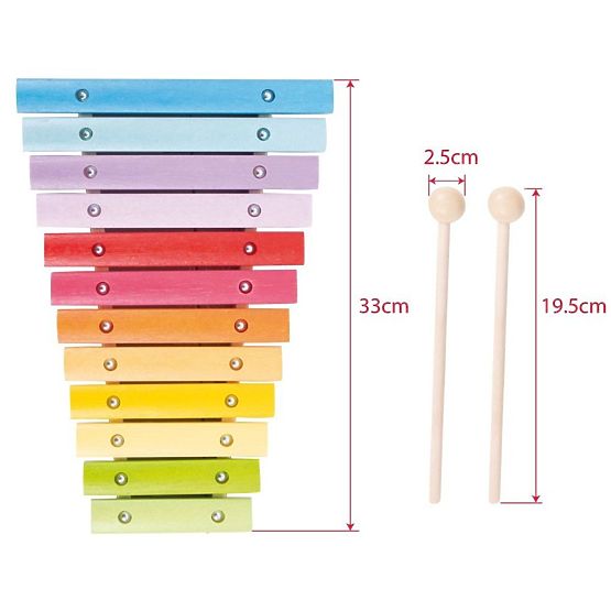 Bigjigs Toys fa xilofon