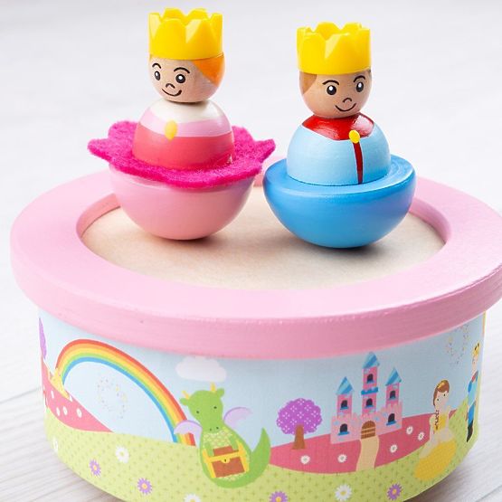 Bigjigs Toys Fa zenedoboz fantázia