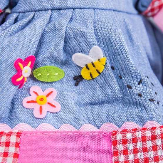Bigjigs Toys Fabric baba Melody 34 cm