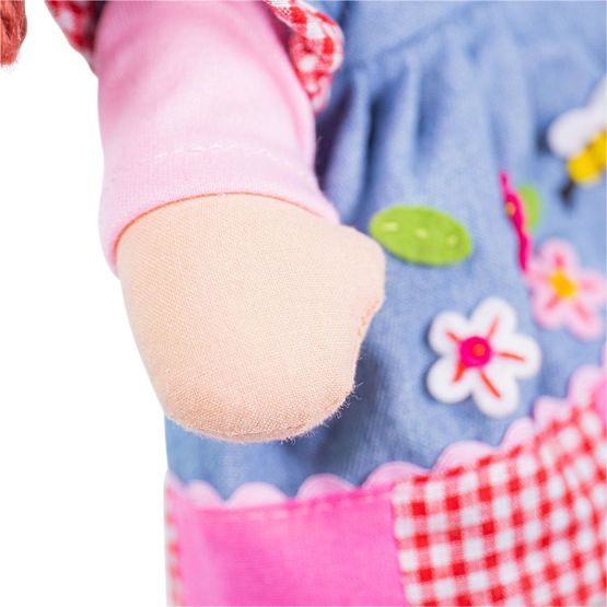 Bigjigs Toys Fabric baba Melody 34 cm