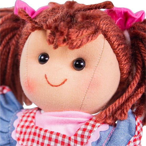 Bigjigs Toys Fabric baba Melody 34 cm