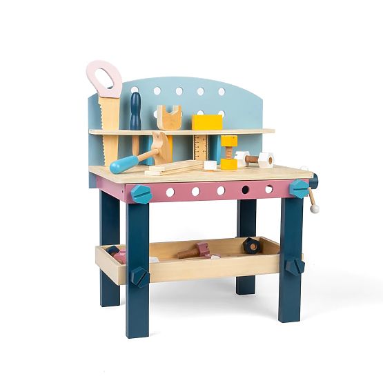Bigjigs Toys Gyermek munkapad szerszámokkal