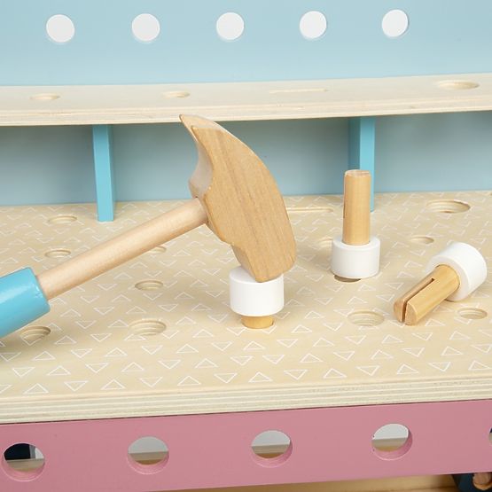 Bigjigs Toys Gyermek munkapad szerszámokkal