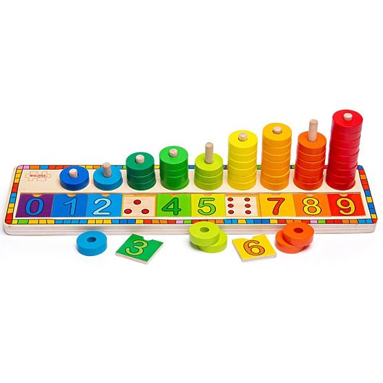 Bigjigs Toys Jigsaw tábla számokkal