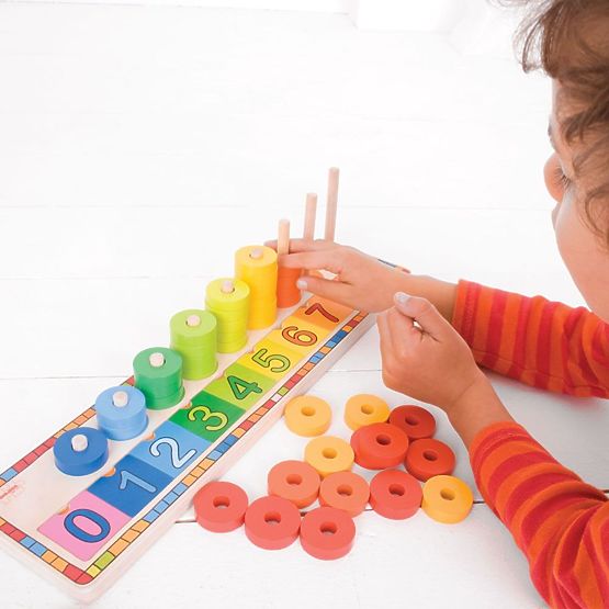 Bigjigs Toys Jigsaw tábla számokkal