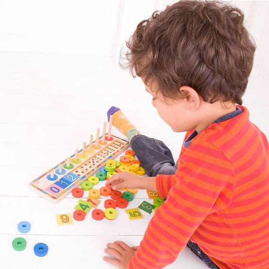 Bigjigs Toys Jigsaw tábla számokkal