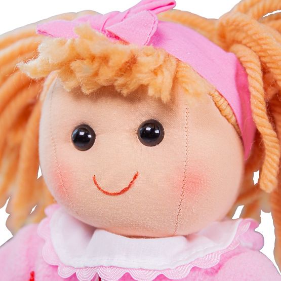 Bigjigs Toys Kelly textil baba 34 cm