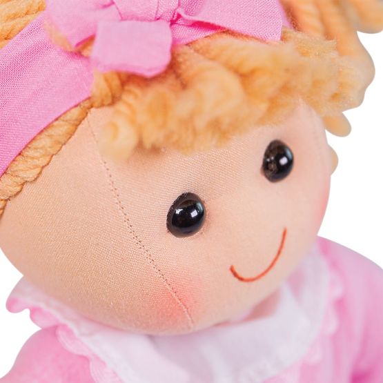 Bigjigs Toys Kelly textil baba 34 cm
