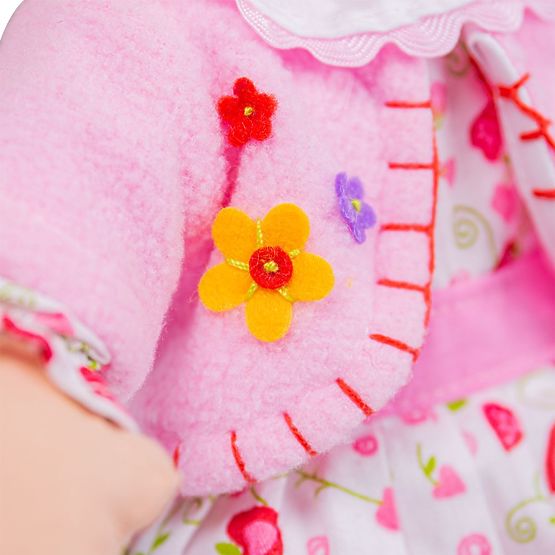 Bigjigs Toys Kelly textil baba 34 cm