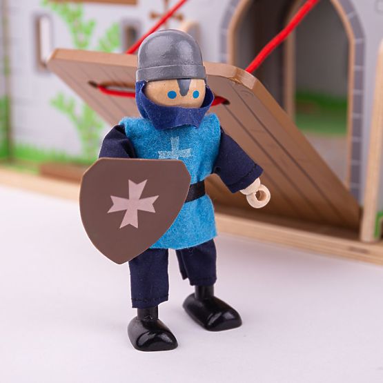 Bigjigs Toys Középkori lovagok