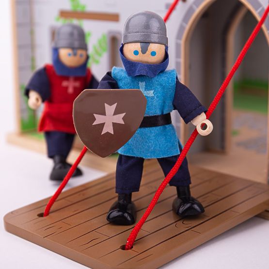 Bigjigs Toys Középkori lovagok