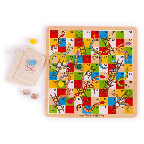 Bigjigs Toys létrák és kígyók 2