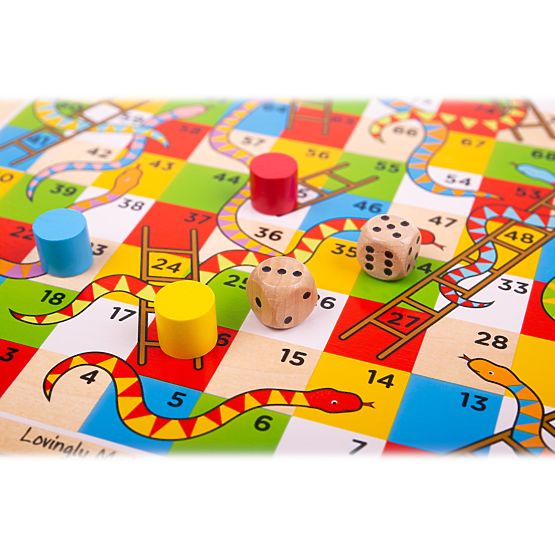 Bigjigs Toys létrák és kígyók 2