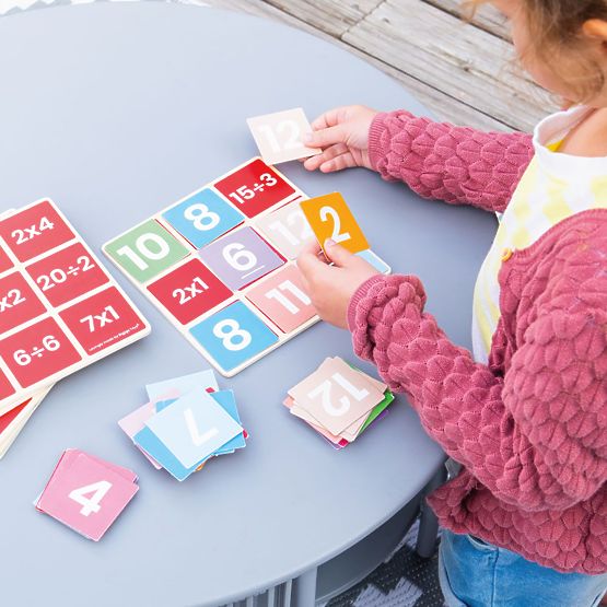 Bigjigs Toys Matematikai bingó Szorzás és osztás