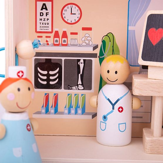 Bigjigs Toys Medvér Kórház