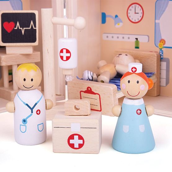 Bigjigs Toys Medvér Kórház