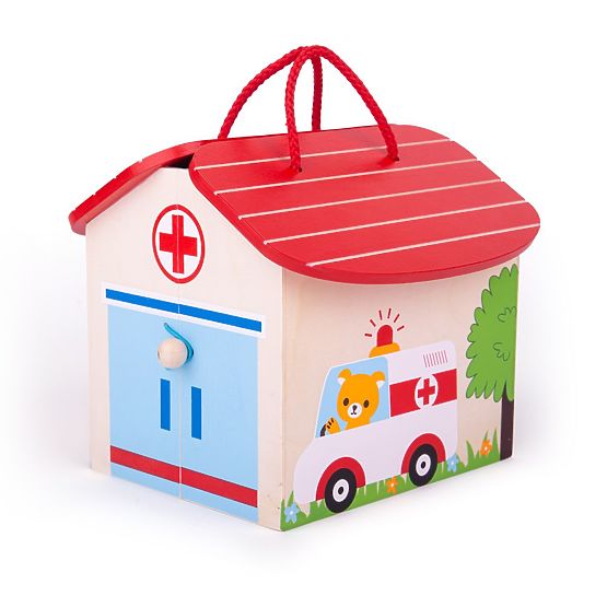 Bigjigs Toys Medvér Kórház
