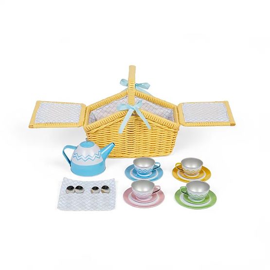 Bigjigs Toys Piknik készlet kosárban