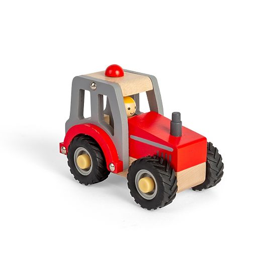 Bigjigs Toys Piros traktor
