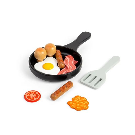 Bigjigs Toys Reggeli serpenyőben