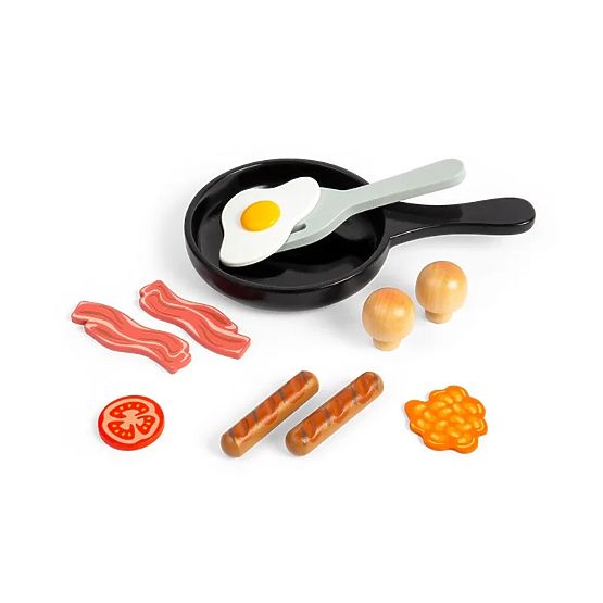 Bigjigs Toys Reggeli serpenyőben