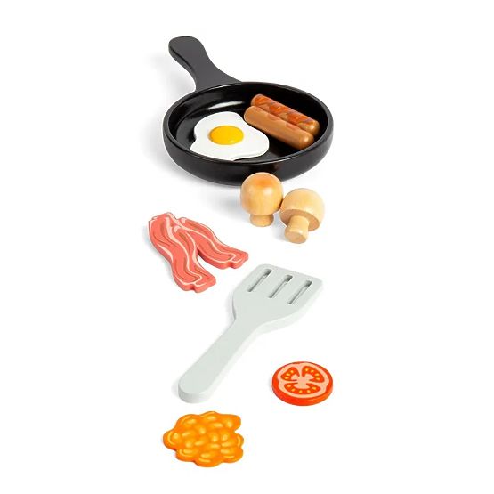 Bigjigs Toys Reggeli serpenyőben