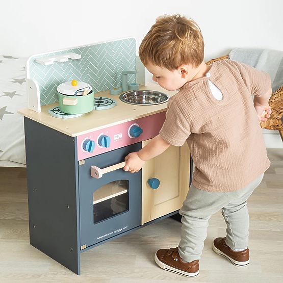 Bigjigs Toys Skandináv stílusú gyerekkonyha