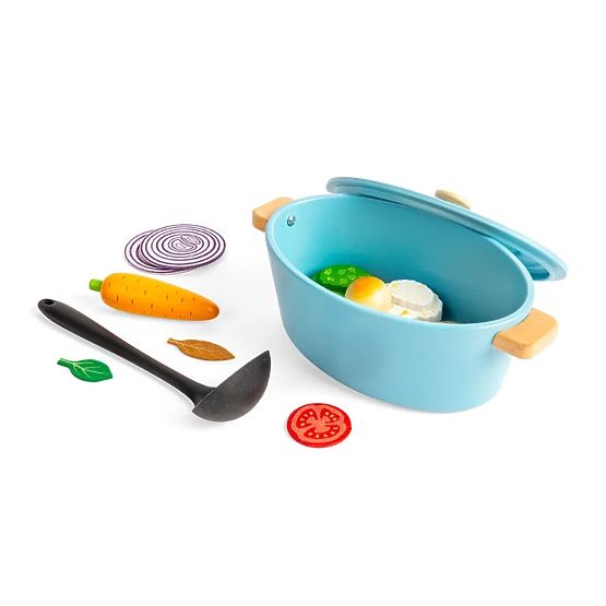Bigjigs Toys Sütőtál zöldségekkel