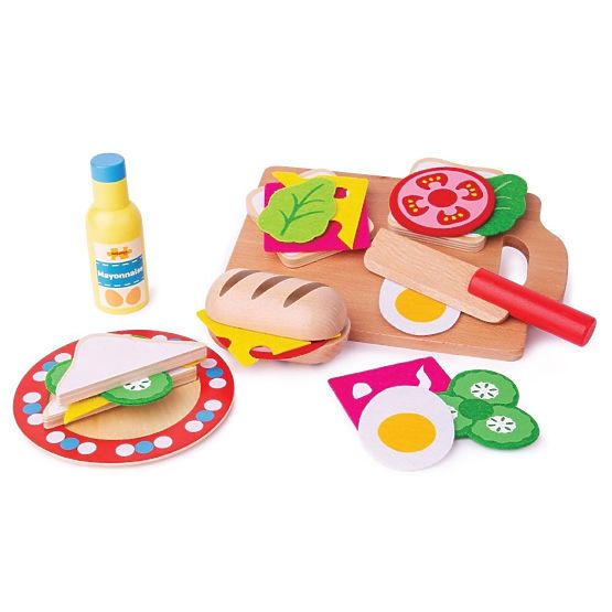 Bigjigs Toys Szendvicskészlet