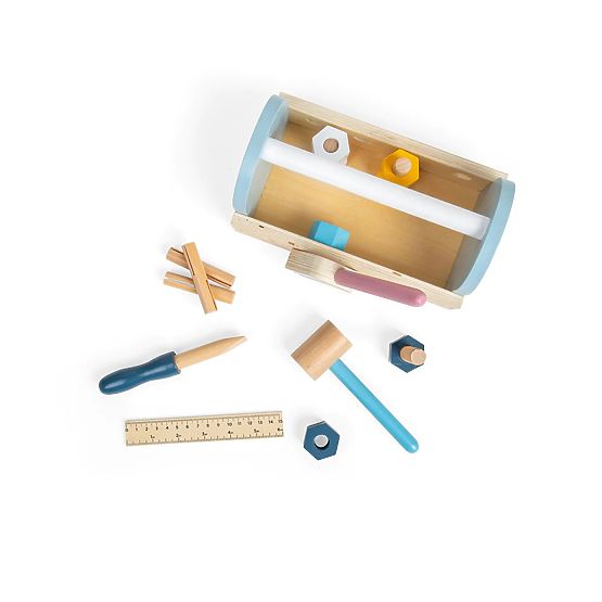 Bigjigs Toys Szerszámkészlet szállítódobozban