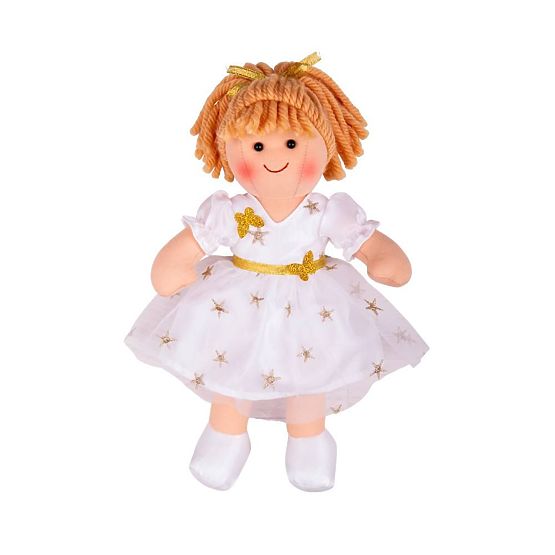 Bigjigs Toys Szövet baba Charlotte 28cm
