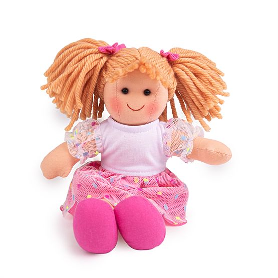 Bigjigs Toys Szövet baba Darcie 28 cm