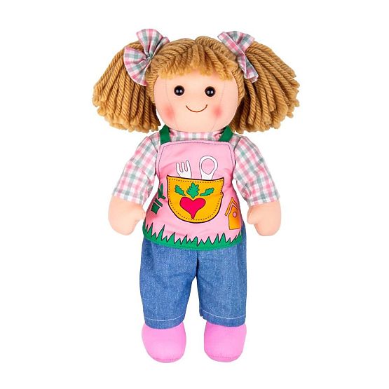 Bigjigs Toys Szövetbaba Elsie 34cm