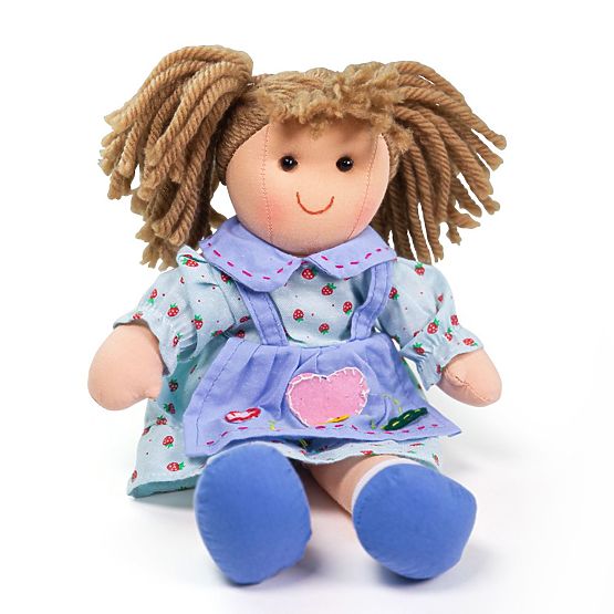 Bigjigs Toys Szövetbaba Grace 28 cm