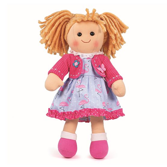 Bigjigs Toys Szövetbaba Maggie 34 cm
