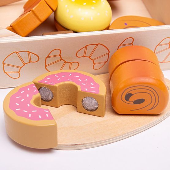 Bigjigs Toys Tésztaszeletelés dobozban
