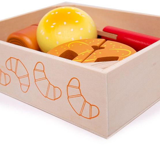 Bigjigs Toys Tésztaszeletelés dobozban