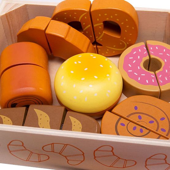 Bigjigs Toys Tésztaszeletelés dobozban