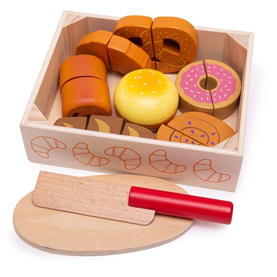Bigjigs Toys Tésztaszeletelés dobozban