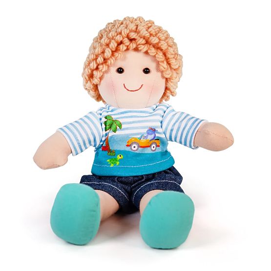 Bigjigs Toys Textil baba Robin 30 cm