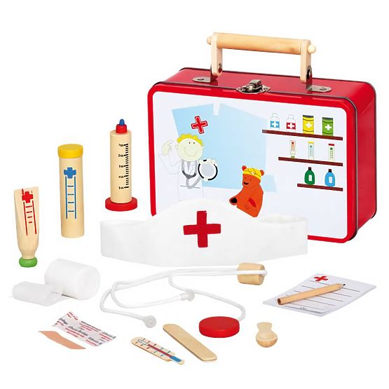 Bino Fa játékok állatorvosi táska