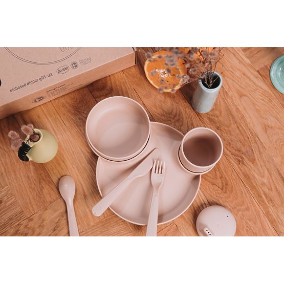 BIO Étkezőgarnitúra - bézs